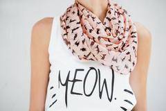 Little Cats Chiffon Cat Scarf