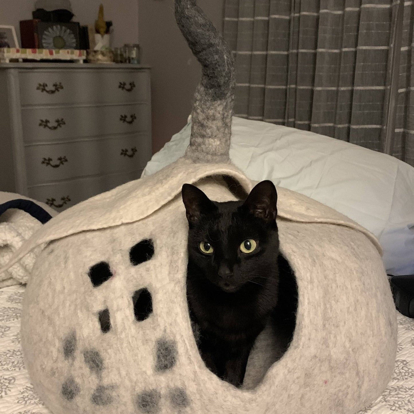 3D Fairy House Cat Cave