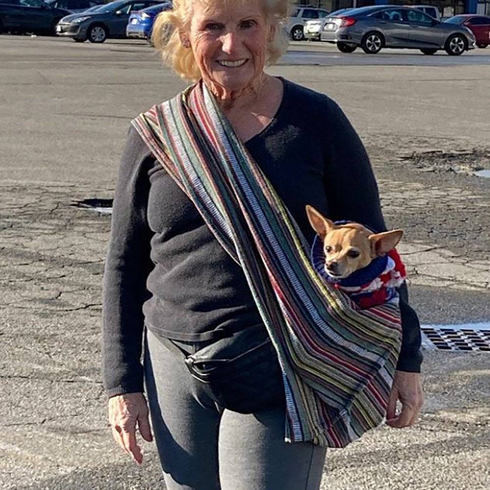 Multi-Color Hippie Pet Sling