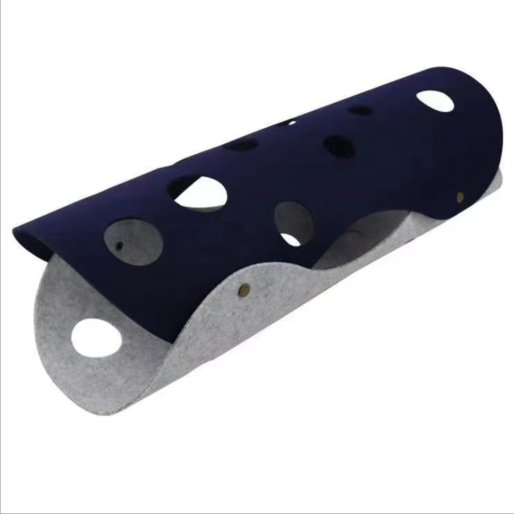 Felt Tunnel Nest by CatCaveCo