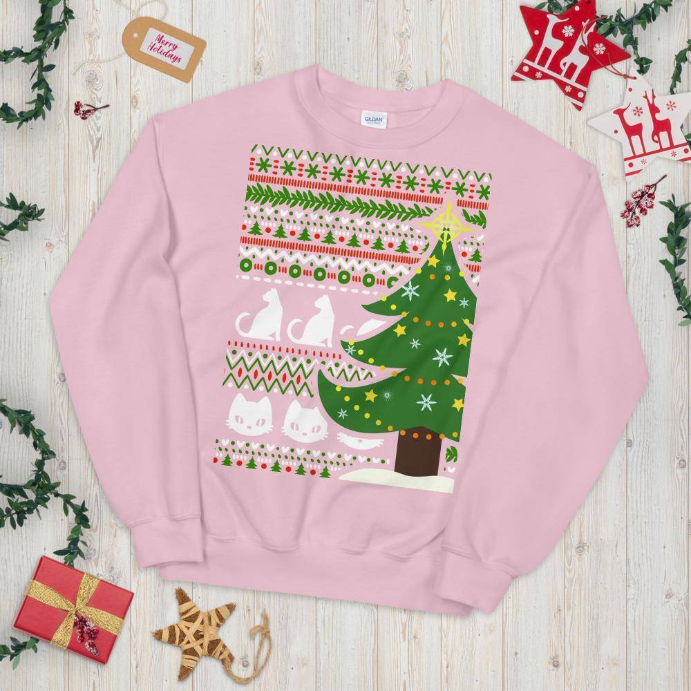 Ugly Christmas Tree Sweater © | Unisex Sweatshirt