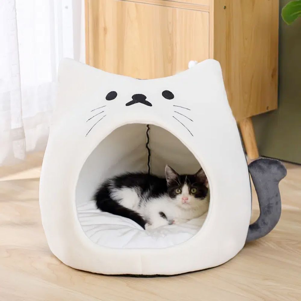 Kitten-Inspired Cat House