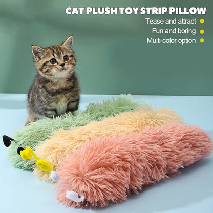 Caterpillar Catnip Plush Toy | Cat Toy