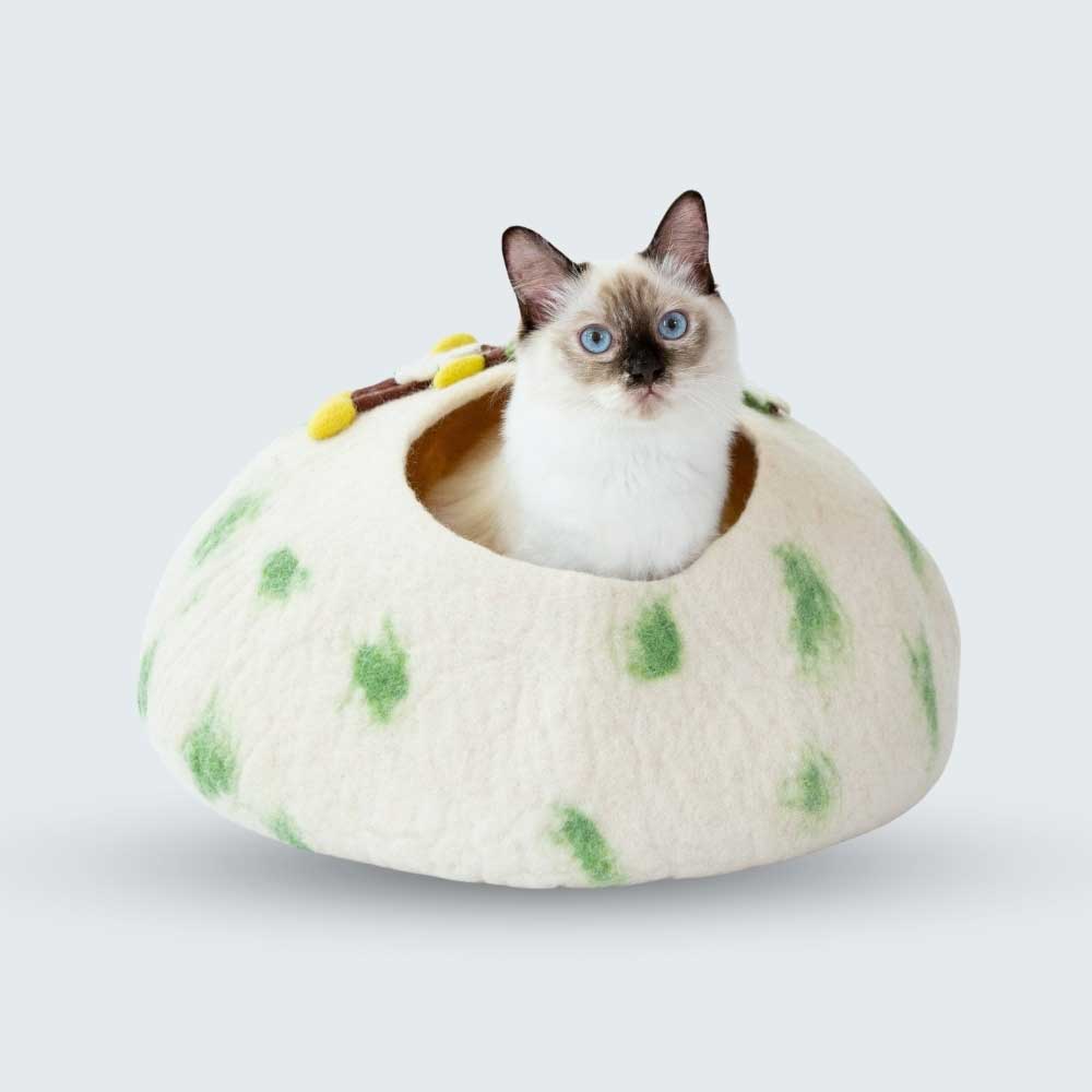 Cherry Blossom Cat Cave