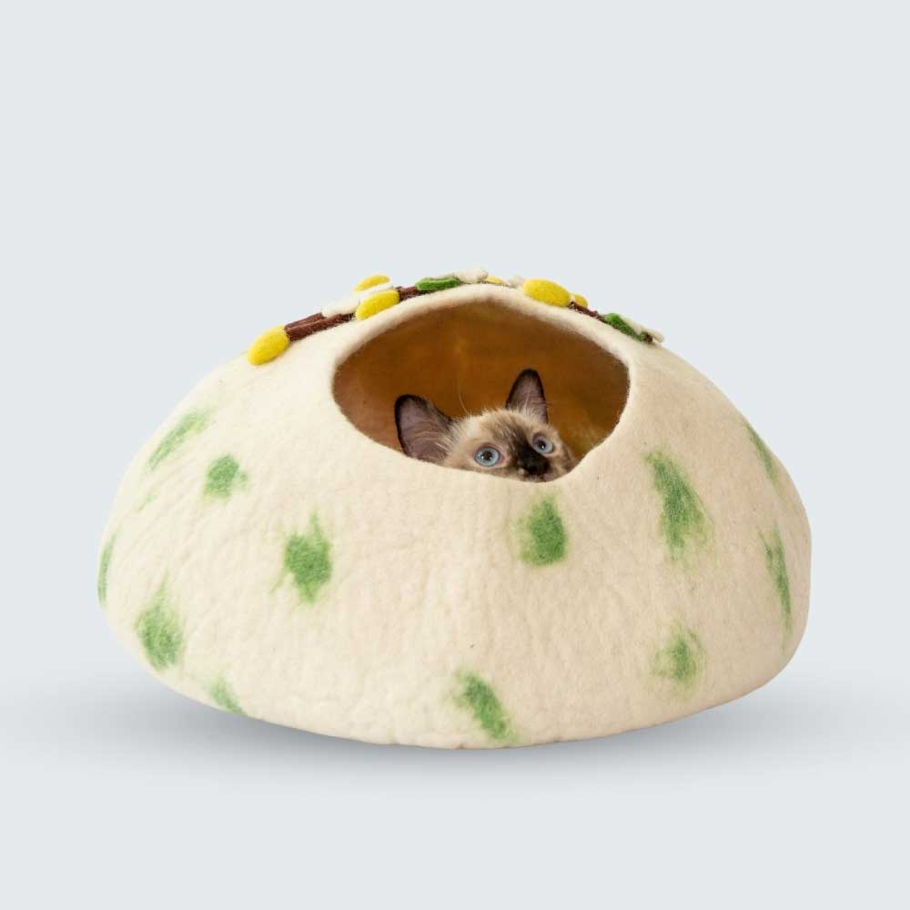 Cherry Blossom Cat Cave