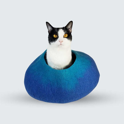 Blue & Turquoise Cat Cave