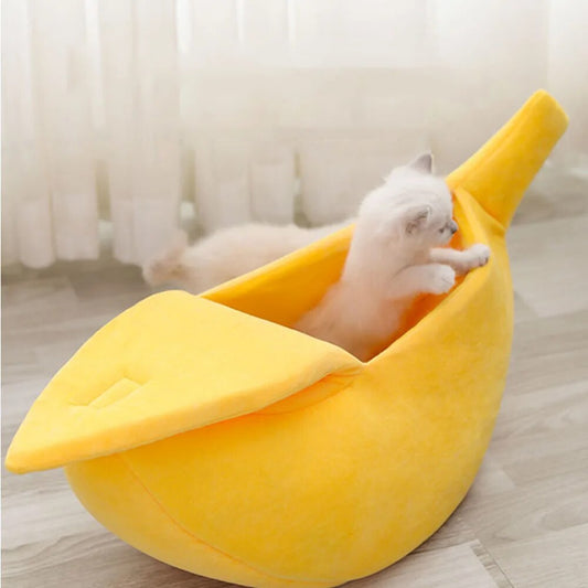 Cute Cat Banana Bed