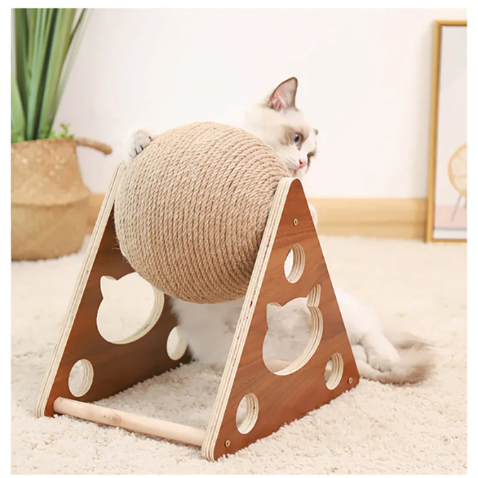 Interactive Scratch Ball | Cat Toy