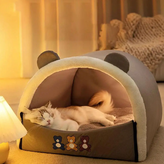 Cozy Cave Tent | Cat Bed
