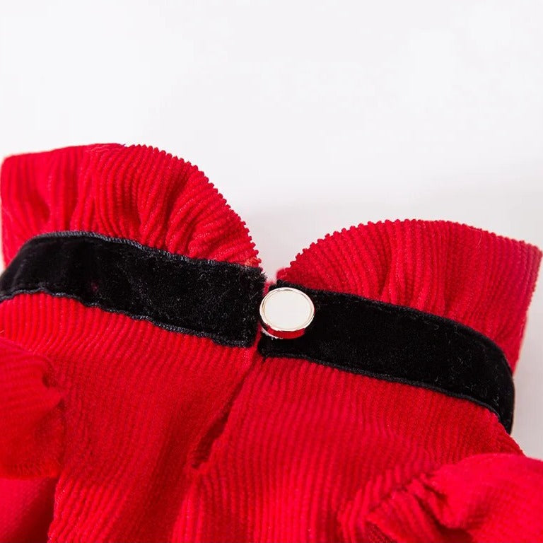 Red Cat Christmas Dress | Cat Clothing