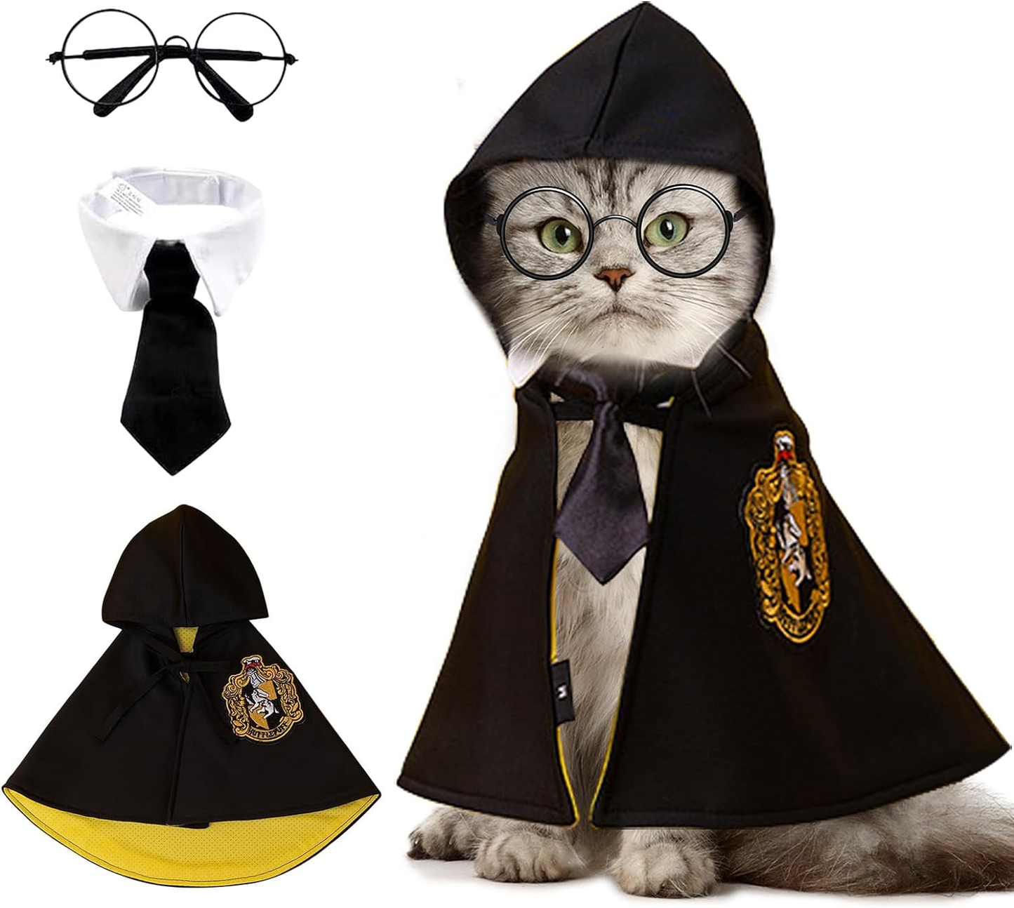 Cat Wizard Costume | Cat Clothing