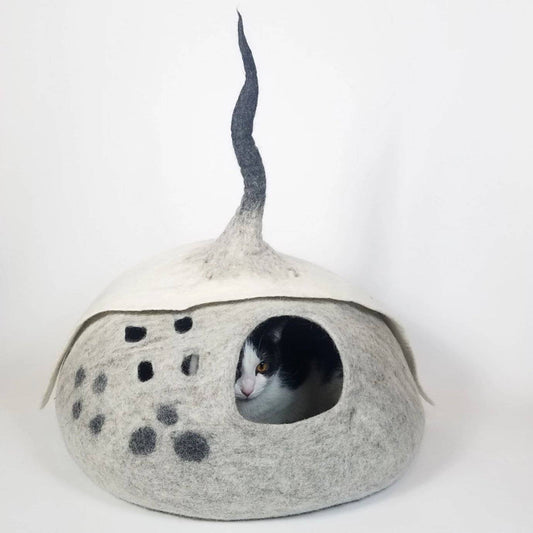 3D Fairy House Cat Cave