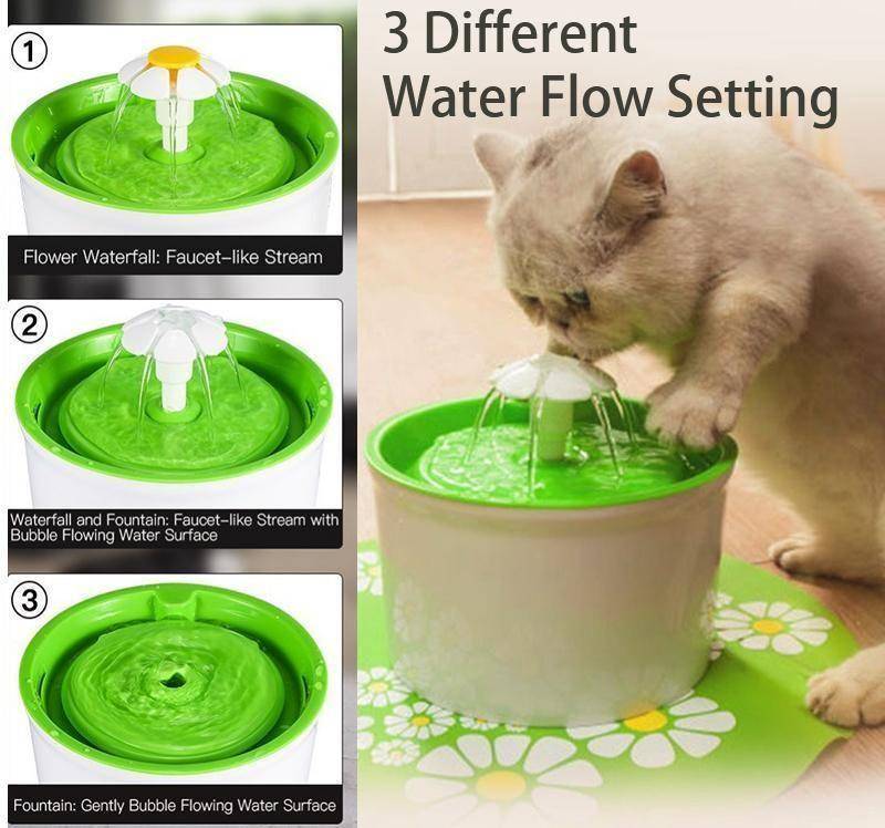 Cat waterfall fountain best sale