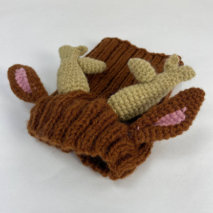 Deer Wool Knit Snoodie