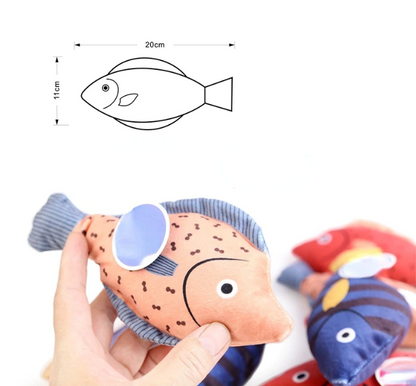 Fish Catnip Chew Toys | Cat Health