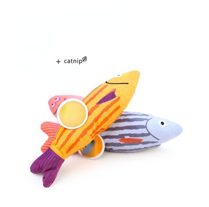 Fish Catnip Chew Toys | Cat Health