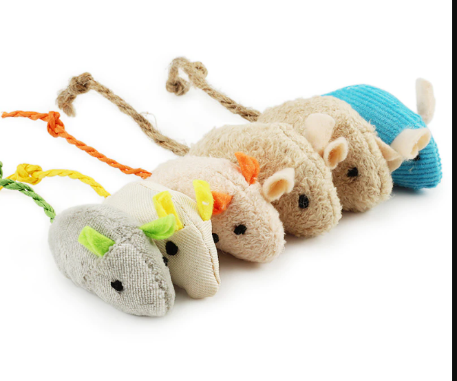 Rat Catnip Chew Toys | Cat Health (Random Designs will be sent)
