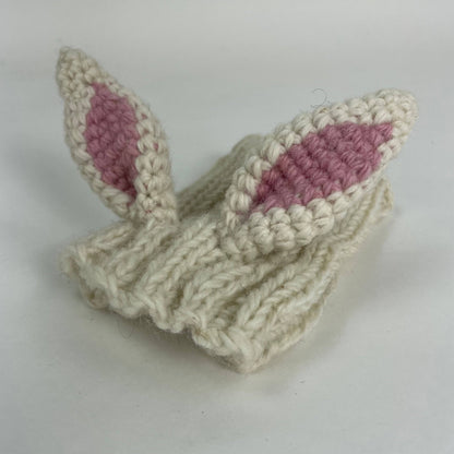 Bunny Rabbit Wool Knit Snoodie
