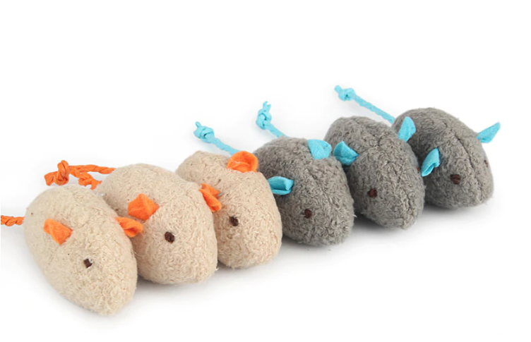 Rat Catnip Chew Toys | Cat Health (Random Designs will be sent)