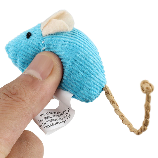 Rat Catnip Chew Toys | Cat Health (Random Designs will be sent)