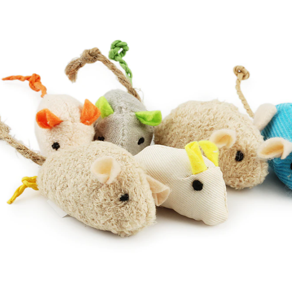 Rat Catnip Chew Toys | Cat Health (Random Designs will be sent)