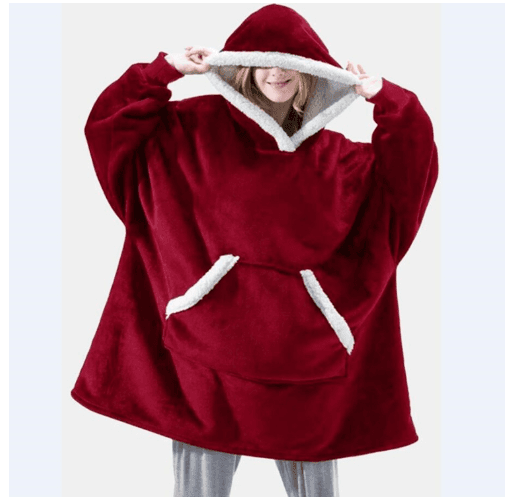 Oversized Hoodie Blanket