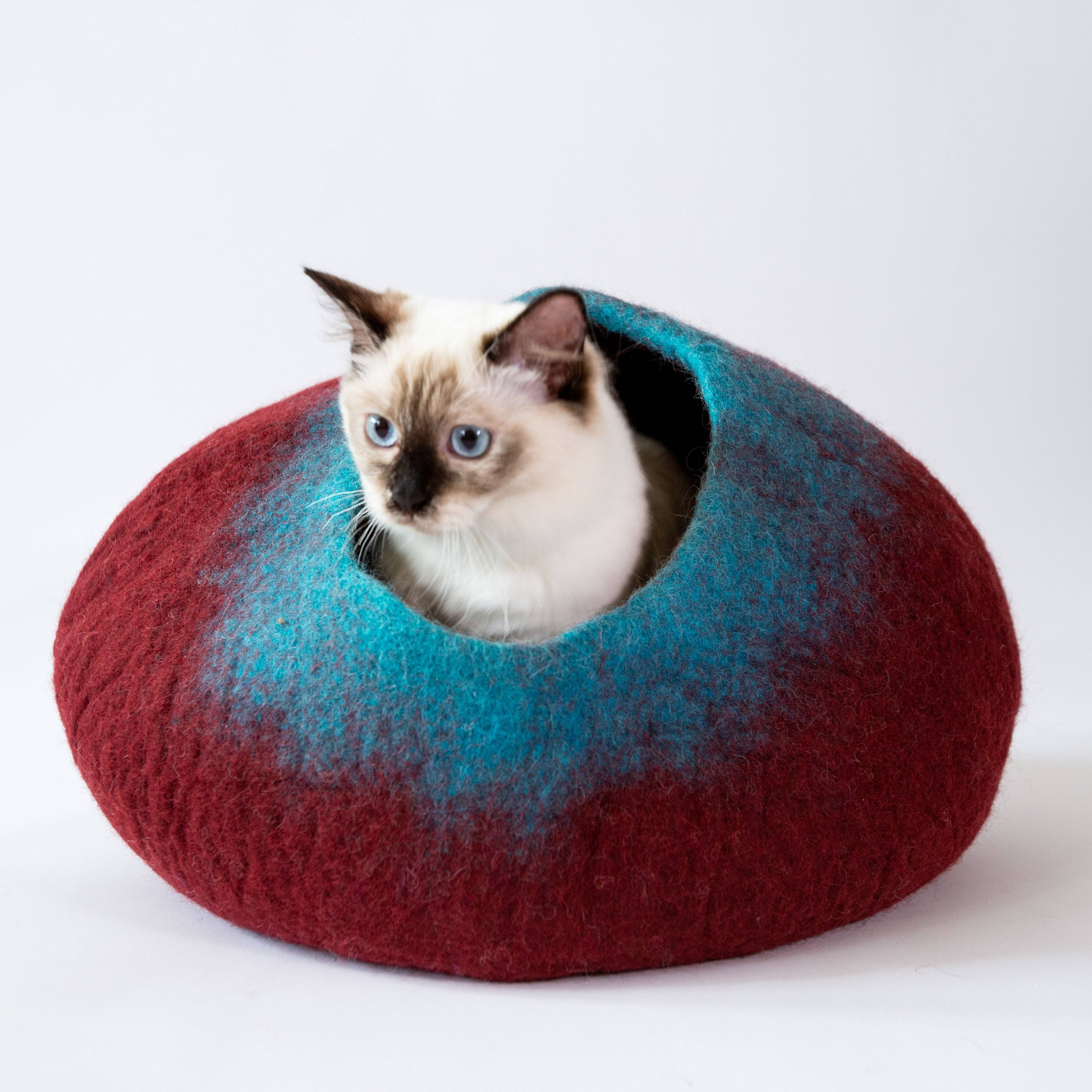 Teal 2025 cat bed