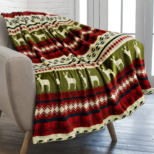 Christmas Blanket Single-Sided | Christmas Blanket