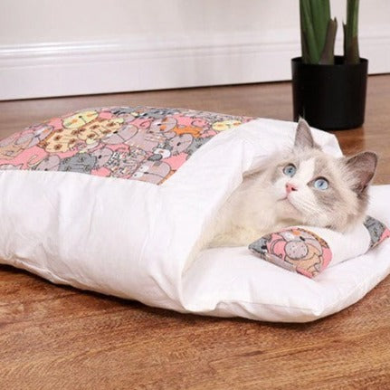 Cat snuggle sack sale