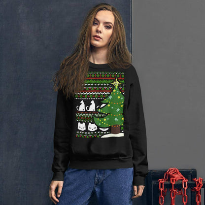 Ugly Christmas Tree Sweater © | Unisex Sweatshirt
