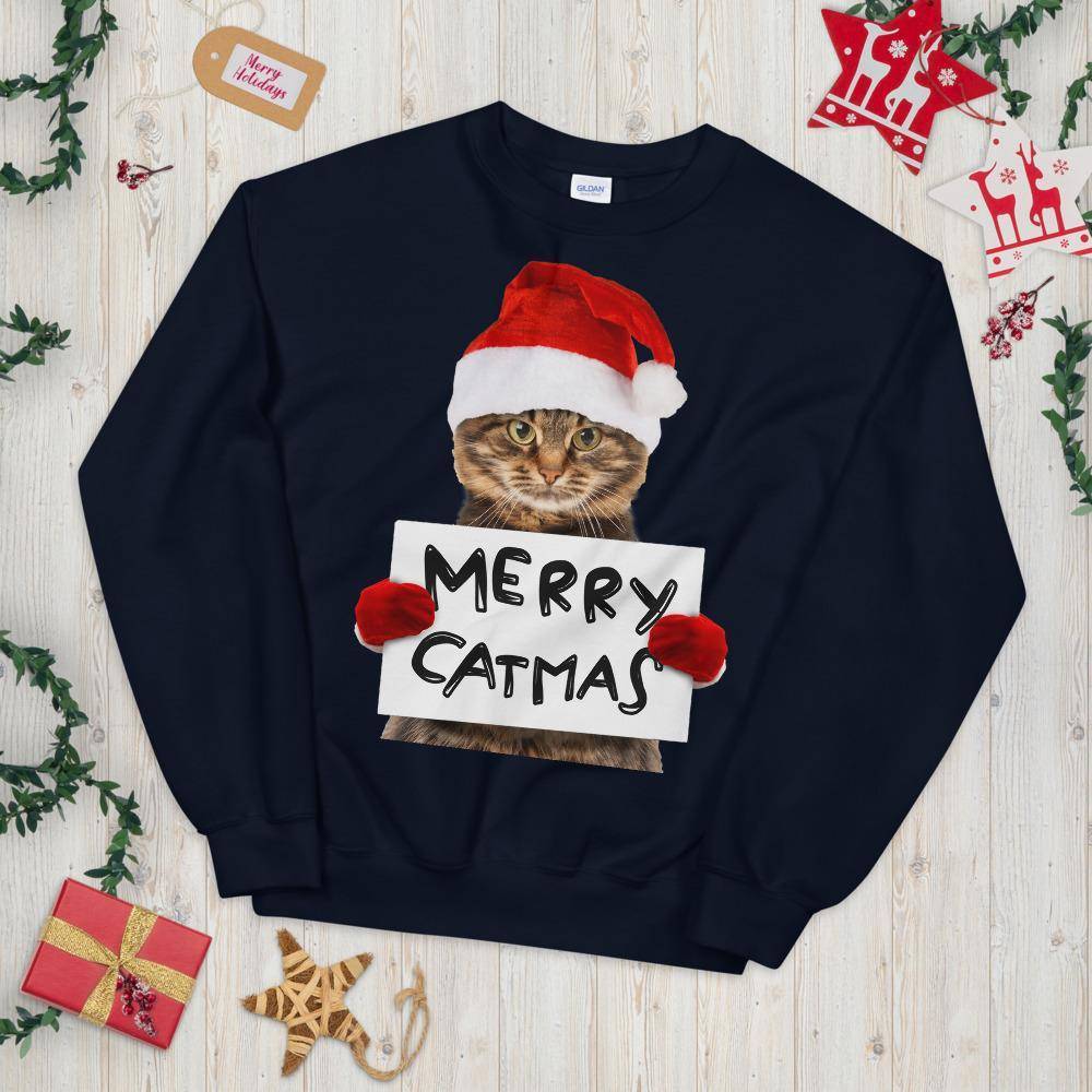 Catmas sweater sales