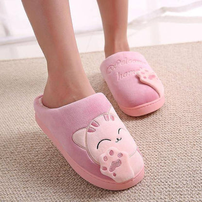 Cute Cat Slippers