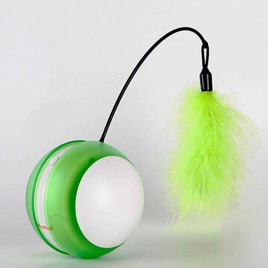 Rotating Electric Feather Ball