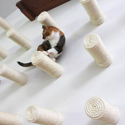 Sisal Floating Posts | Cat Wall Furniture