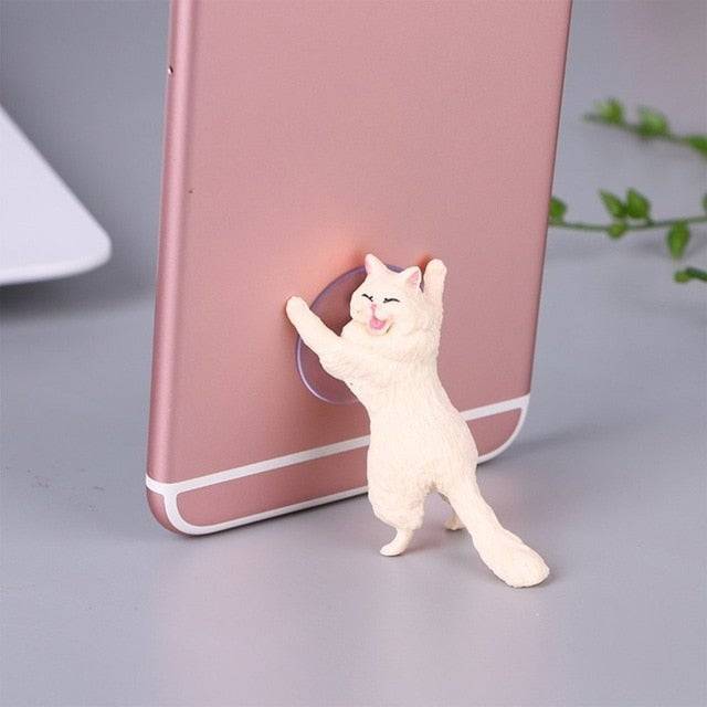 Cute Cat Phone Holder | Cat Accessories & Hooman Clothing