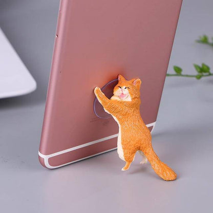 Cute Cat Phone Holder | Cat Accessories & Hooman Clothing