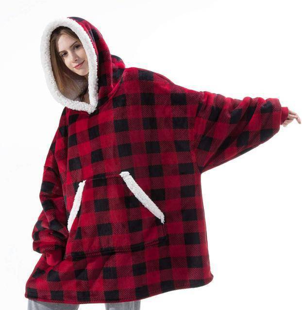 Oversized Hoodie Blanket